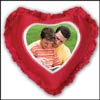 Customised Red Heart shape Pillow (Dad) - Click here to View more details about this Product